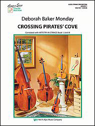 Crossing Pirates' Cove Orchestra sheet music cover Thumbnail